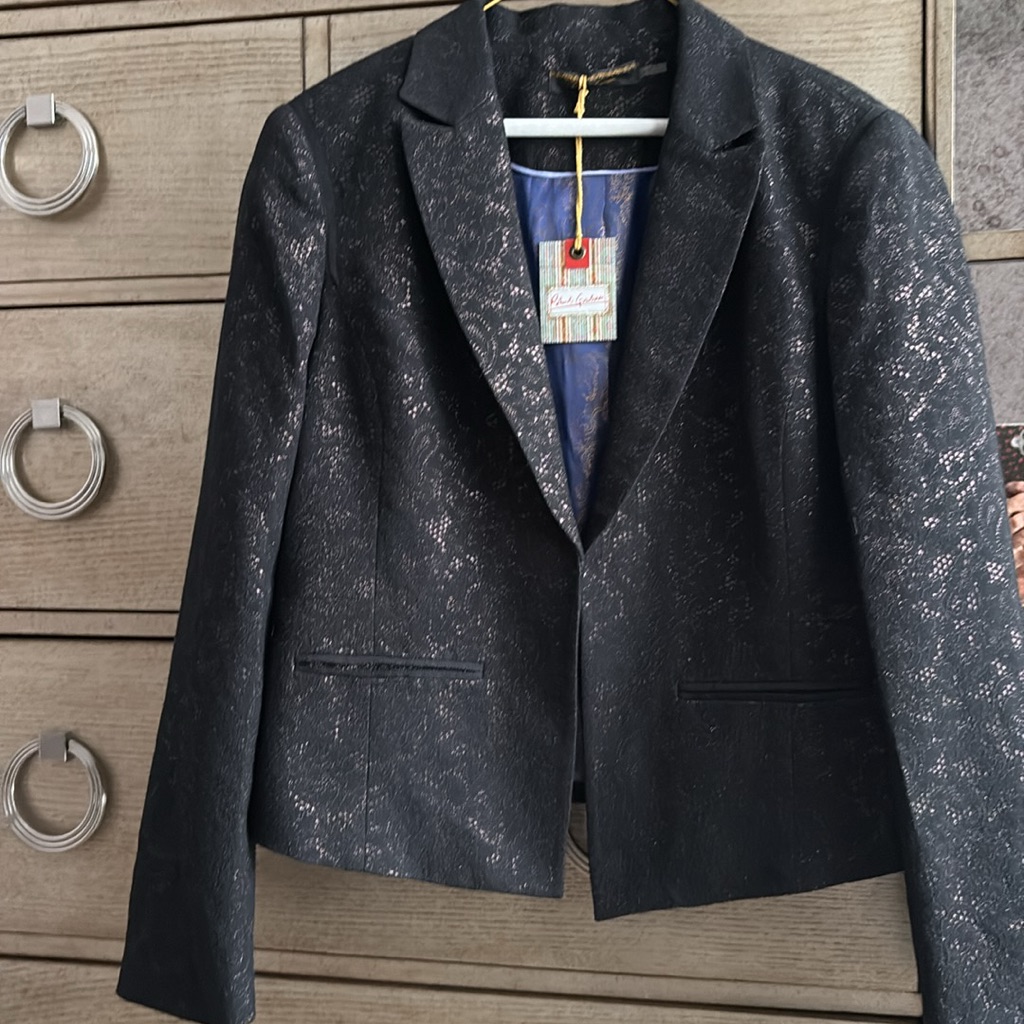 Robert Graham Tailored Blazer, Size 14, New